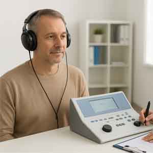 Аудиометрия перед подбором слухового аппарата