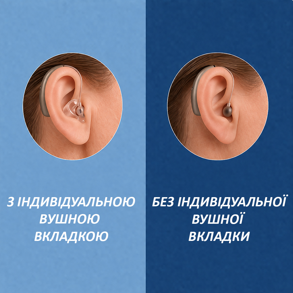 Чи можна використовувати слуховий апарат без індивідуальної вушної вкладиша