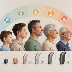 Як підібрати слуховий апарат з урахуванням віку