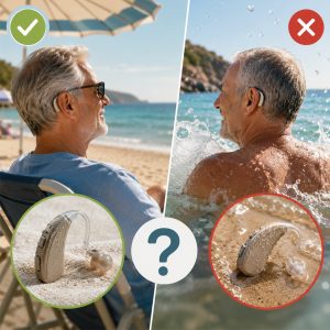Чи можна користуватися слуховим апаратом на пляжі?